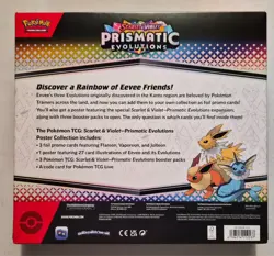 2 Pokemon TCG Scarlet & Violet Prismatic Evolutions Poster Collection Box - Image 2