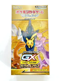 Pokemon Japanese Tag Team GX All Stars SM12a Booster Box - Factory Sealed - Image 1