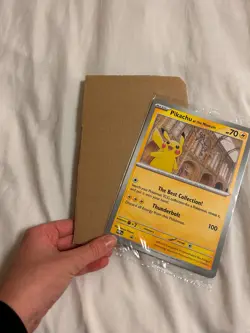 TCG Pokemon Pikachu at the Natural History Museum Sealed Jumbo Promo SVP 2026 - Image 3