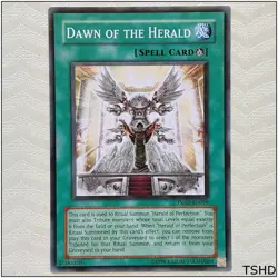 Dawn of the Herald - TSHD-EN059 - Common Unlimited Yugioh - Image 1