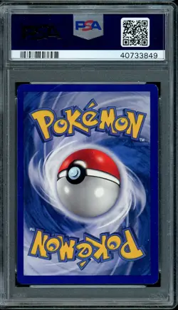 1999 Pokemon Base Set #98 Fire Energy 1st Edition PSA 9 - Image 2