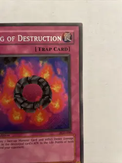 Ring of Destruction PGD-000 Pharaonic Guardian Secret Rare 1st Edition NM - Image 2