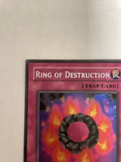 Ring of Destruction PGD-000 Pharaonic Guardian Secret Rare 1st Edition NM - Image 5