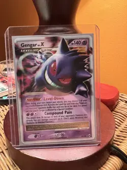 Pokemon Gengar Lv. X Holo Rare Card 97/99 Platinum Arceus - Image 1