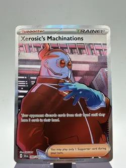 Pokemon Card Xerosics Machinations 089/064 Full Art Shrouded Fable Near Mint - Image 1