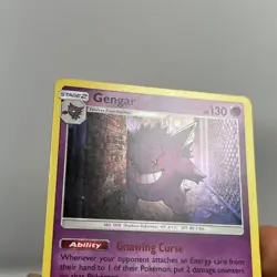 Pokemon Crimson Invasion Gengar Holo Rare Card 38/111 NM/LP - Image 3