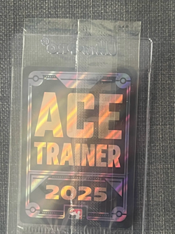Pokemon Celebratory Fanfare 2025 Ace Trainer Black Star Promo Card *IN HAND* - Image 2