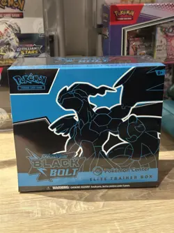 Black Bolt Pokemon Center Elite Trainer Box ETB New & Sealed #1 - Image 1