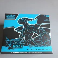 Pokemon TCG Black Bolt Pokemon Center Elite Trainer Box ETB NEW/SEALED - Image 1