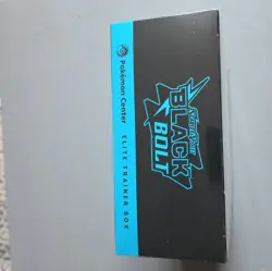 Pokemon TCG Black Bolt Pokemon Center Elite Trainer Box ETB NEW/SEALED - Image 5