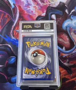 1999 POKEMON JUNGLE #10 SCYTHER-HOLO PSA 8 Unlimited - Image 2
