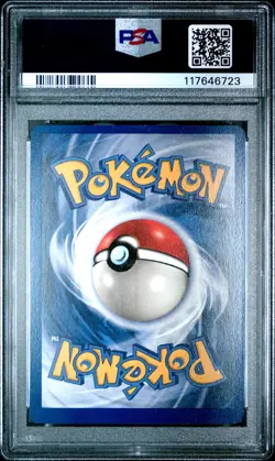 1999 POKEMON JUNGLE #10 SCYTHER-HOLO PSA 8 - Image 2