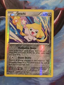 Jirachi 42/108 XY Roaring Skies Reverse Holo Rare Pokemon Card - Image 1