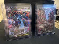 Mega Charizard X ex + Oricorio ex Pokemon Phantasmal Flames UPC Promo 023 & 024 - Image 1