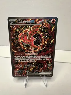 Phantasmal Flames UPC Mega Charizard X EX 023 & Oricorio EX 024 Promo Pokemon - Image 3