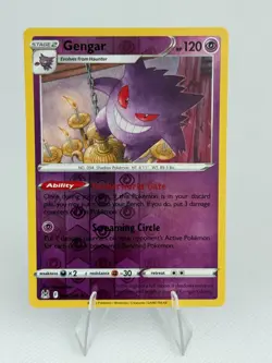 Pokemon Card Gengar (066/196) Lost Origin Rare Holo Reverse Holo - Image 1