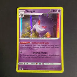 Pokemon Card TCG: Gengar 066/196 Rare Holo - Lost Origin - Image 1