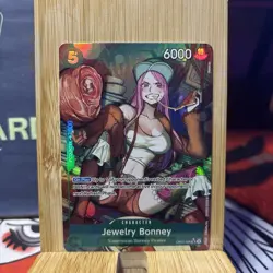 OP07-026 Jewelry Bonney SR Alt Art One Piece TCG English Card - Image 2