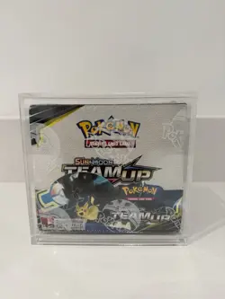 2019 Team Up Booster Box 36 Packs Pokemon TCG Sun & Moon Sealed Protective Case - Image 1
