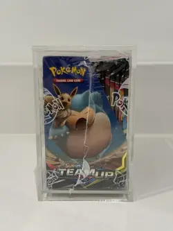 2019 Team Up Booster Box 36 Packs Pokemon TCG Sun & Moon Sealed Protective Case - Image 4