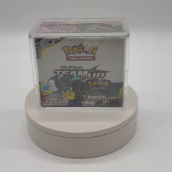 Pokemon TCG Sun & Moon Team Up Booster Box SEALED With Acrylic Case - Image 2
