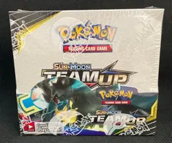 Pokemon Sun & Moon Team Up Booster Box 36 Packs- FACTORY SEALED - Image 1