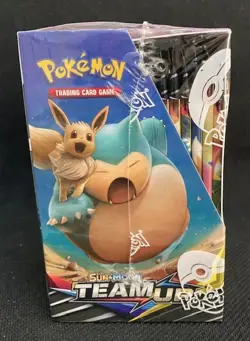 Pokemon Sun & Moon Team Up Booster Box 36 Packs- FACTORY SEALED - Image 2