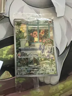 Pokemon Obsidian Flames Charmander Promo Card SVP044 Sealed, Near Mint-MT cond - Image 1