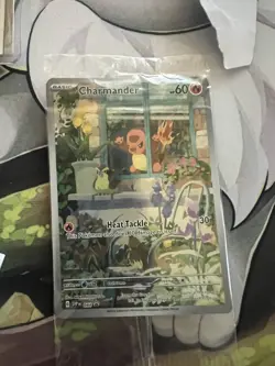 Pokemon Obsidian Flames Charmander Promo Card SVP044 Sealed, Near Mint-MT cond - Image 3