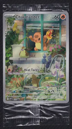 Pokemon Charmander SVP 044 Pokemon Center Stamped Obsidian Flames Sealed - Image 1