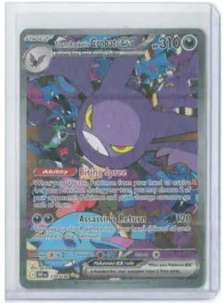Pokemon TCG Team Rocket’s Crobat EX 234/182 Special Illustration Rare PACK FRESH - Image 1