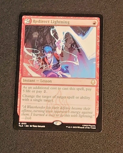 MTG Redirect Lightning Avatar: The Last Airbender Regular ( Magic NM Rare ) - Image 1