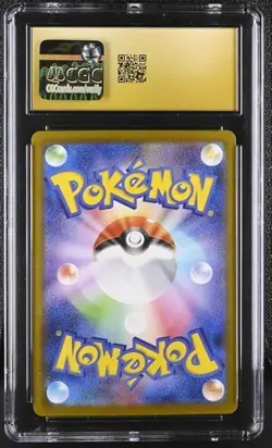 CGC 10 Pristine Team Rocket’s Meowth AR 109/098 Pokemon Glory of the Rocket Gang - Image 2
