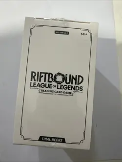 Riftbound League of Legends Trading Card Game Trial Deck Sealed Box - Image 1