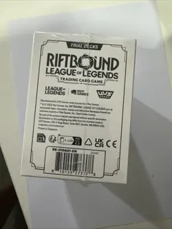 Riftbound League of Legends Trading Card Game Trial Deck Sealed Box - Image 3