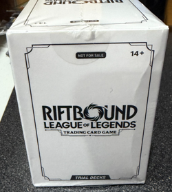 Riftbound League of Legends Trading Card Game Trial Deck Sealed Box - Image 1