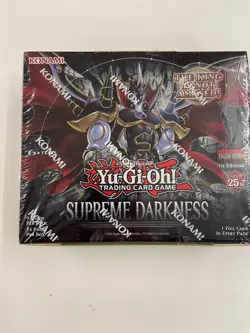 Yu-Gi-Oh! Trading Card Game -Supreme Darkness Booster Box of 24 boosters. BNIB - Image 1