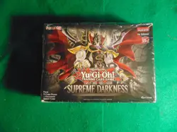 Yu-gi-oh Supreme Darkness Mini Four Pack Booster Box Sealed 1st Edition 25th - Image 1