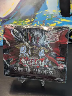 Yu-Gi-Oh Supreme Darkness Booster Box 1st Edition Factory Sealed New ✨ Eng 24 Pk - Image 1