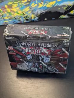 Yu-Gi-Oh Supreme Darkness Booster Box 1st Edition Factory Sealed New ✨ Eng 24 Pk - Image 2
