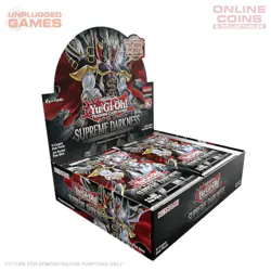 Yu-Gi-Oh! - Supreme Darkness - Sealed Booster BOX of 24 Booster Packs 4012927189177 - Image 1