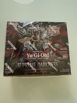 Yu-Gi-Oh! Supreme Darkness 1st Edition Booster Box - Brand New - English - Image 1