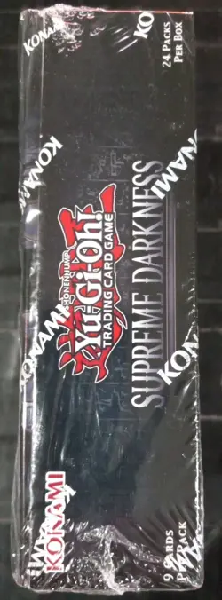 Yu-Gi-Oh! Supreme Darkness English Booster Box Factory Sealed 💥 - Image 5