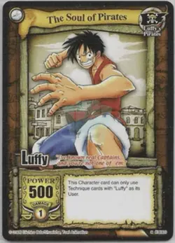 2005 One Piece The Quest Begins! - Luffy, The Soul of Pirates - One Piece CCG - Image 1