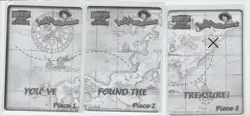 One Piece The Quest Begins CCG Luffy’s Hidden Treasure Piece 1 2 3 Paper 2005 - Image 1
