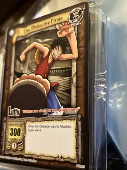 One Piece The Quest Begins CCG The Distinctive Pirate Luffy 2005 PR003 Promo NM- - Image 3