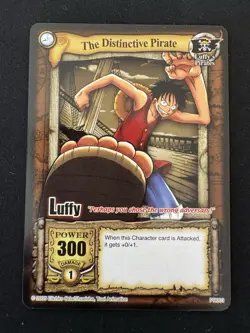 One Piece The Quest Begins CCG The Distinctive Pirate Luffy 2005 PR003 Promo - Image 1