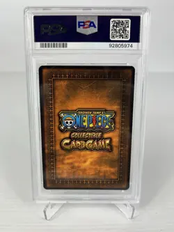 2005 One Piece CCG The Quest Begins Luffy Ch030 Foil PSA 10 Pop 2 - Image 2