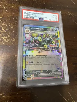 Pokemon Prismatic Evolutions Surprise Box Exclusive Umbreon ex 060/131 PSA 10 - Image 1