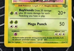 Nidoqueen 23/64 Jungle Rare Pokemon Tcg Card Vintage Wotc Moderately Played - Image 3